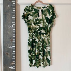 NEW H&M Linen blend dress.